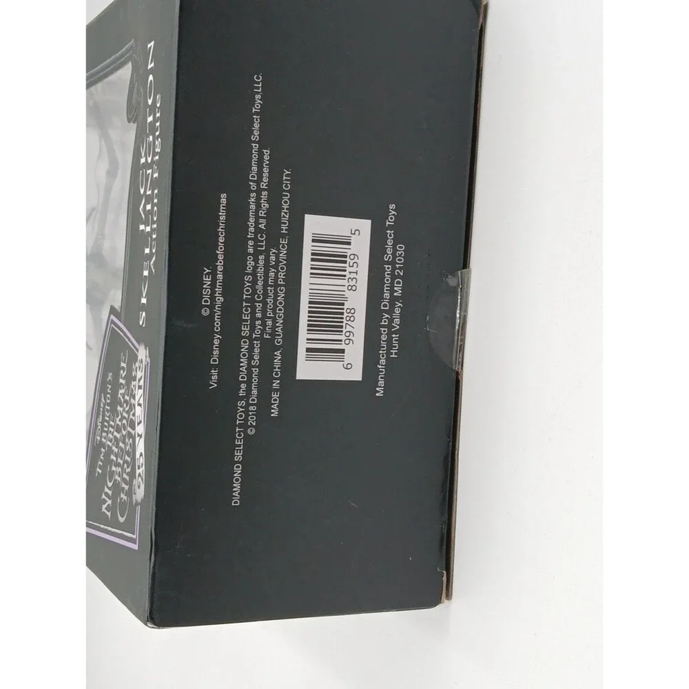 Diamond Select – JACK SKELLINGTON – Nightmare Before Christmas NEW Damaged Box